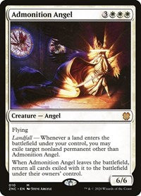 Admonition Angel [Zendikar Rising Commander] | Gam3 Escape