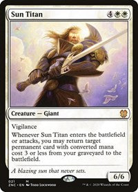 Sun Titan [Zendikar Rising Commander] | Gam3 Escape