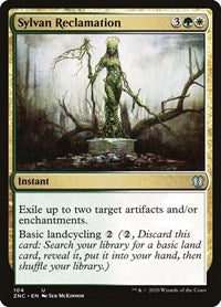 Sylvan Reclamation [Zendikar Rising Commander] | Gam3 Escape