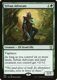 Sylvan Advocate [Zendikar Rising Commander] | Gam3 Escape