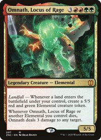 Omnath, Locus of Rage [Zendikar Rising Commander] | Gam3 Escape