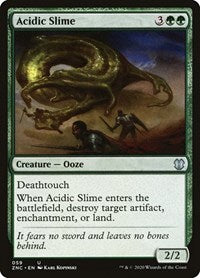 Acidic Slime [Zendikar Rising Commander] | Gam3 Escape