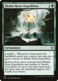 Khalni Heart Expedition [Zendikar Rising Commander] | Gam3 Escape