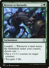 Retreat to Kazandu [Zendikar Rising Commander] | Gam3 Escape