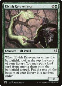 Elvish Rejuvenator [Zendikar Rising Commander] | Gam3 Escape