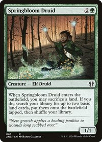 Springbloom Druid [Zendikar Rising Commander] | Gam3 Escape