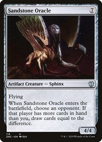 Sandstone Oracle [Zendikar Rising Commander] | Gam3 Escape