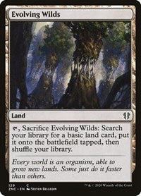 Evolving Wilds [Zendikar Rising Commander] | Gam3 Escape