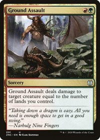 Ground Assault [Zendikar Rising Commander] | Gam3 Escape