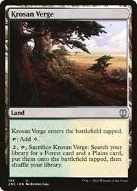 Krosan Verge [Zendikar Rising Commander] | Gam3 Escape