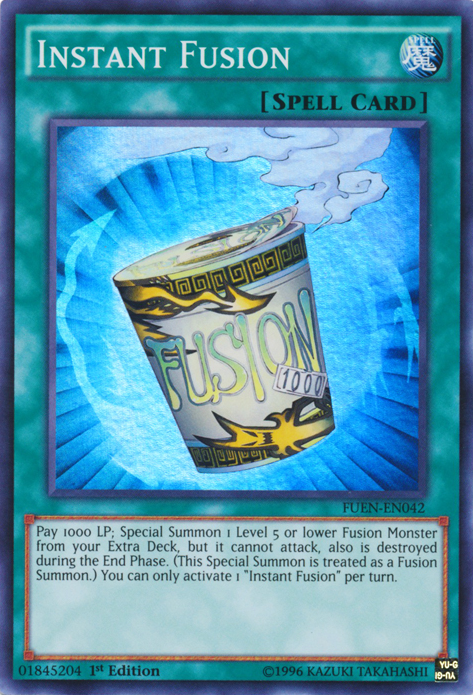 Instant Fusion [FUEN-EN042] Super Rare | Gam3 Escape