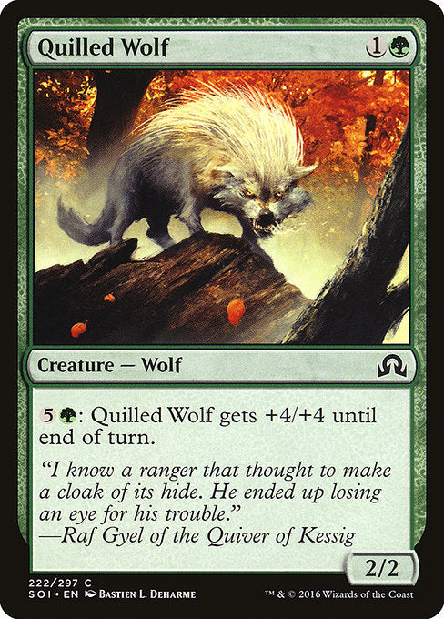 Quilled Wolf [Shadows over Innistrad] | Gam3 Escape