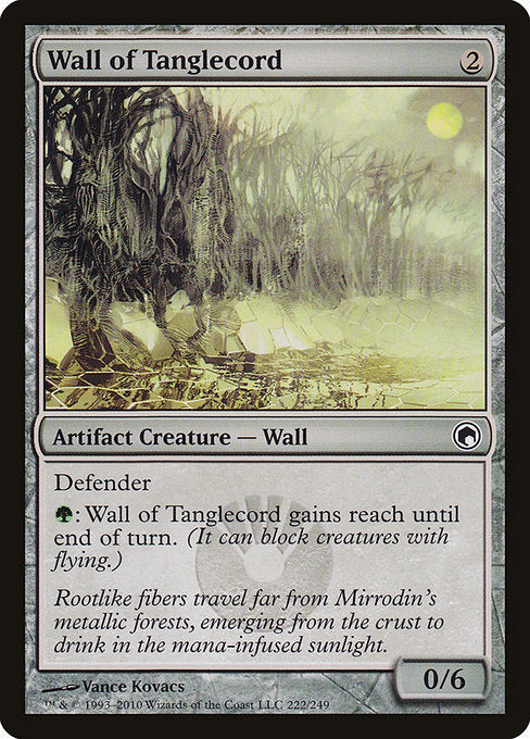 Wall of Tanglecord [Scars of Mirrodin] | Gam3 Escape