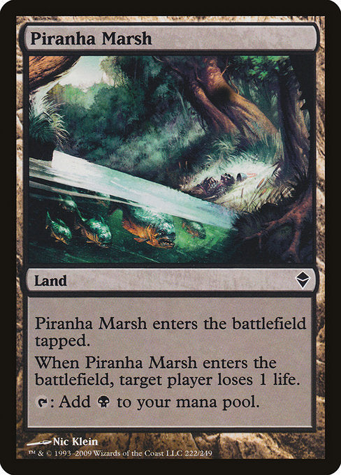 Piranha Marsh [Zendikar] | Gam3 Escape