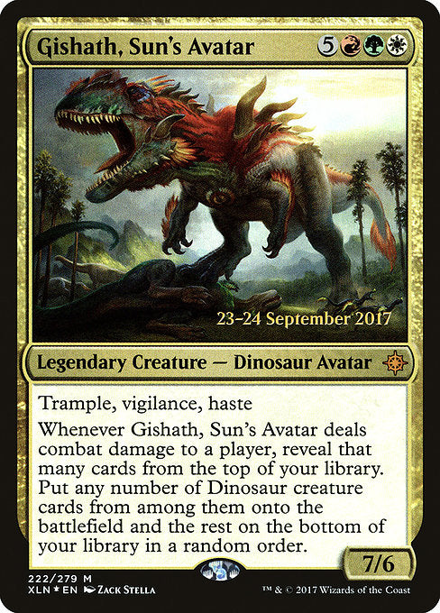 Gishath, Sun's Avatar [Ixalan Promos] | Gam3 Escape