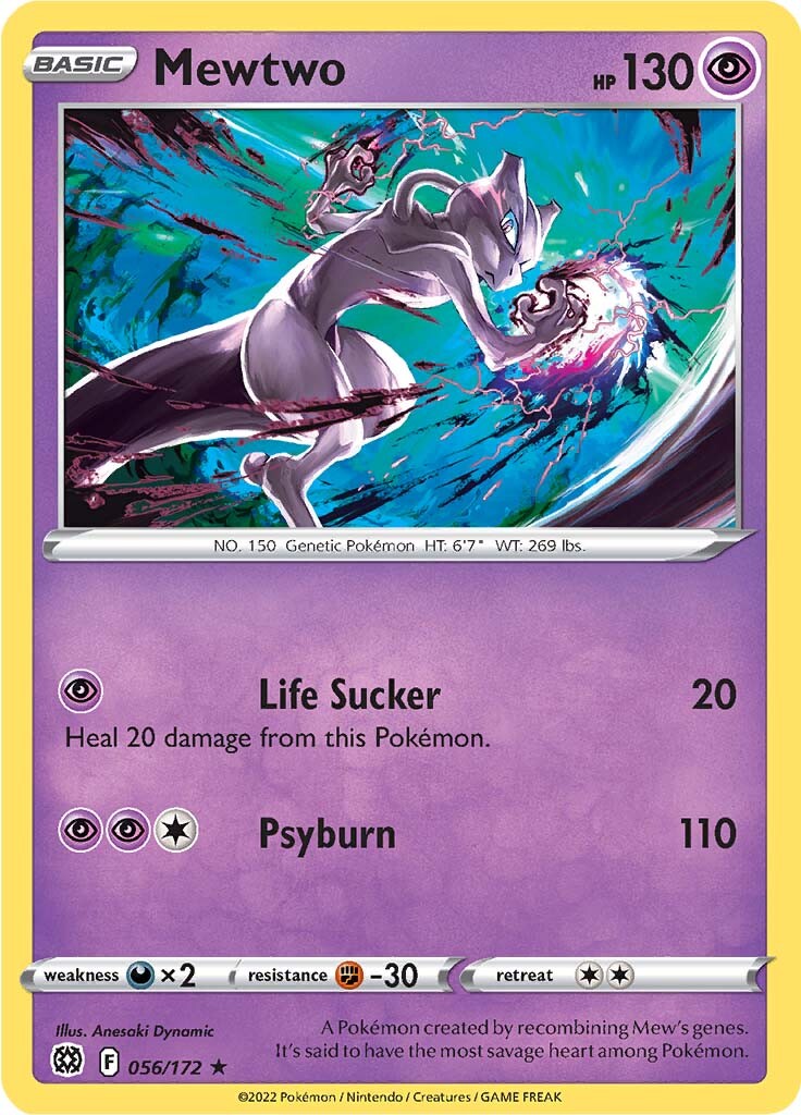 Mewtwo (056/172) [Sword & Shield: Brilliant Stars] | Gam3 Escape
