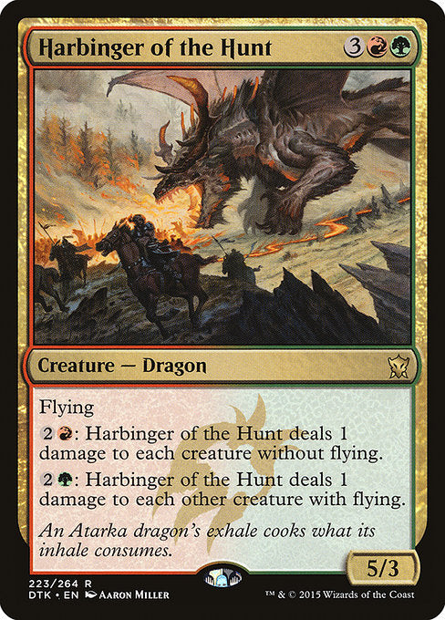 Harbinger of the Hunt [Dragons of Tarkir] | Gam3 Escape