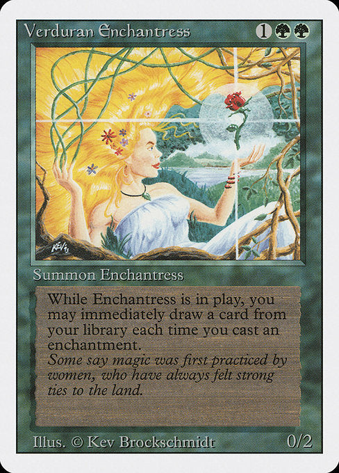 Verduran Enchantress [Revised Edition] | Gam3 Escape