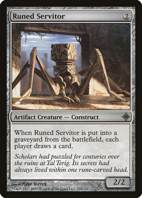 Runed Servitor [Rise of the Eldrazi] | Gam3 Escape