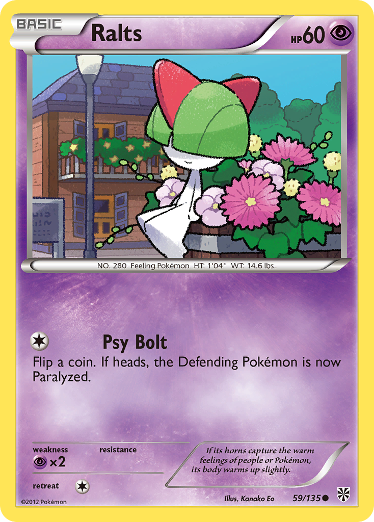 Ralts (59/135) [Black & White: Plasma Storm] | Gam3 Escape