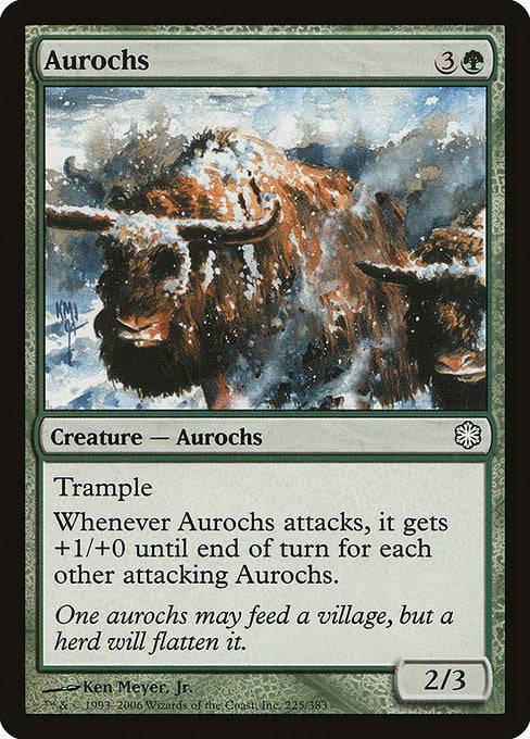 Aurochs [Coldsnap Theme Decks] | Gam3 Escape