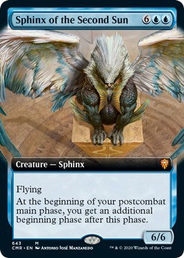 Sphinx of the Second Sun (Extended Art) [Commander Legends] | Gam3 Escape