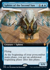 Sphinx of the Second Sun (Extended Art) [Commander Legends] | Gam3 Escape