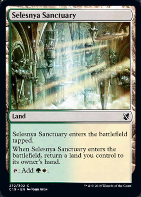 Selesnya Sanctuary [Commander 2019] | Gam3 Escape