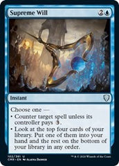 Supreme Will [Commander Legends] | Gam3 Escape