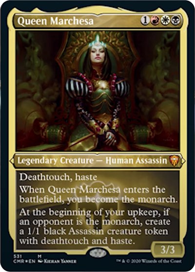 Queen Marchesa (Foil Etched) [Commander Legends] | Gam3 Escape