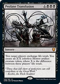 Profane Transfusion [Commander Legends] | Gam3 Escape