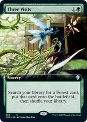 Three Visits (Extended Art) [Commander Legends] | Gam3 Escape