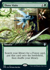 Three Visits (Extended Art) [Commander Legends] | Gam3 Escape