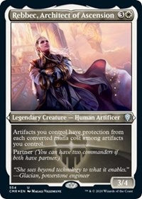 Rebbec, Architect of Ascension (Foil Etched) [Commander Legends] | Gam3 Escape