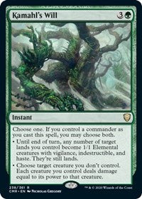 Kamahl's Will [Commander Legends] | Gam3 Escape