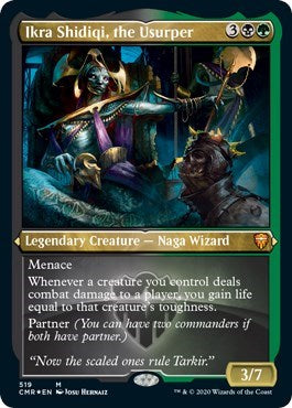 Ikra Shidiqi, the Usurper (Foil Etched) [Commander Legends] | Gam3 Escape