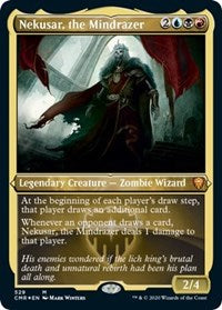 Nekusar, the Mindrazer (Foil Etched) [Commander Legends] | Gam3 Escape