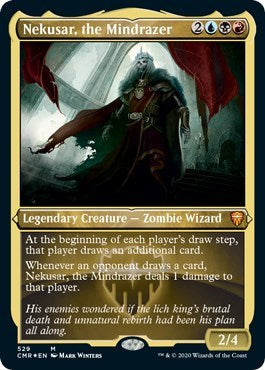 Nekusar, the Mindrazer (Foil Etched) [Commander Legends] | Gam3 Escape