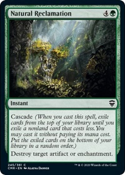 Natural Reclamation [Commander Legends] | Gam3 Escape