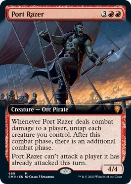 Port Razer (Extended Art) [Commander Legends] | Gam3 Escape