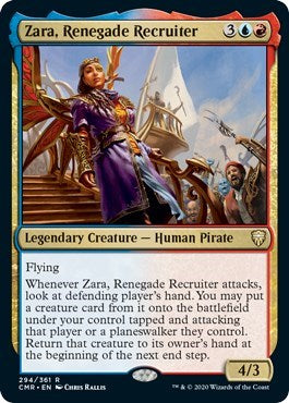 Zara, Renegade Recruiter [Commander Legends] | Gam3 Escape