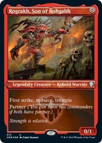 Rograkh, Son of Rohgahh (Foil Etched) [Commander Legends] | Gam3 Escape