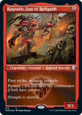 Rograkh, Son of Rohgahh (Foil Etched) [Commander Legends] | Gam3 Escape
