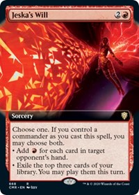 Jeska's Will (Extended Art) [Commander Legends] | Gam3 Escape