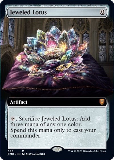 Jeweled Lotus (Extended Art) [Commander Legends] | Gam3 Escape
