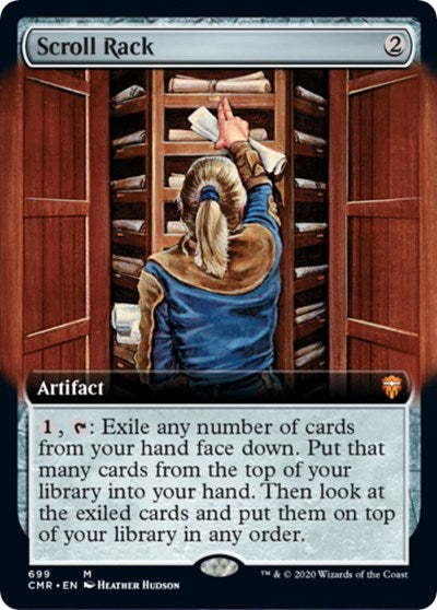 Scroll Rack (Extended Art) [Commander Legends] | Gam3 Escape