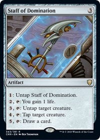 Staff of Domination [Commander Legends] | Gam3 Escape