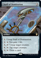 Staff of Domination (Extended Art) [Commander Legends] | Gam3 Escape