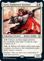 Livio, Oathsworn Sentinel [Commander Legends] | Gam3 Escape