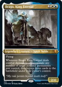 Brago, King Eternal (Foil Etched) [Commander Legends] | Gam3 Escape